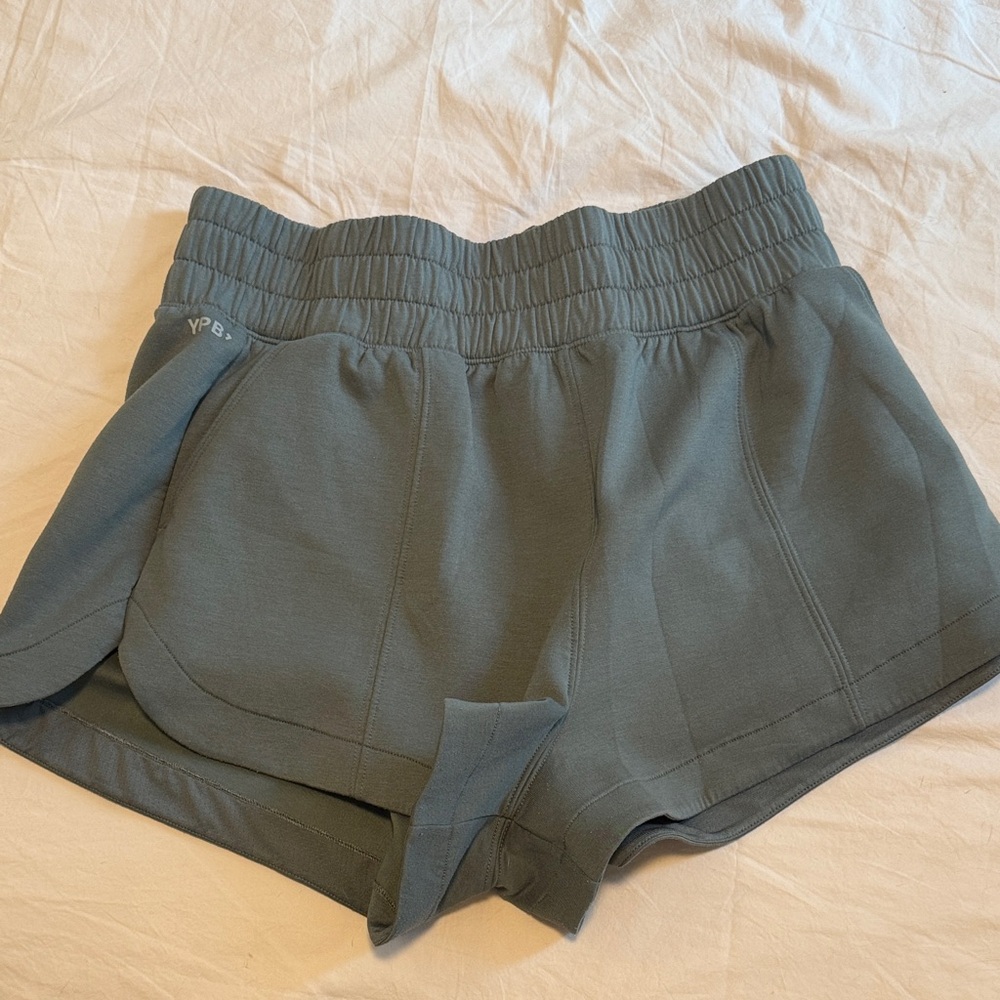 Abercrombie Women's Green Athletic Shorts